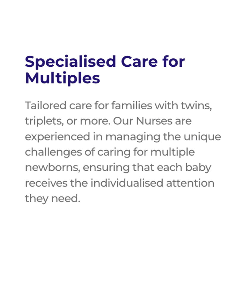 Specialised Care