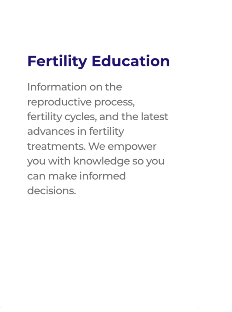 Fertility Education