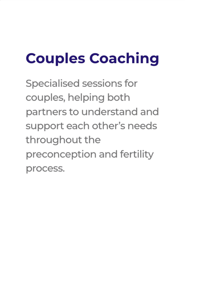 Couples Coaching