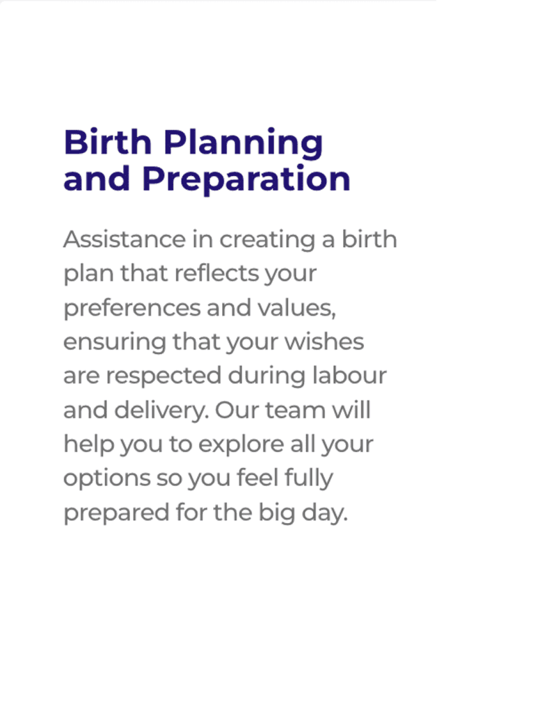 Birth Planning