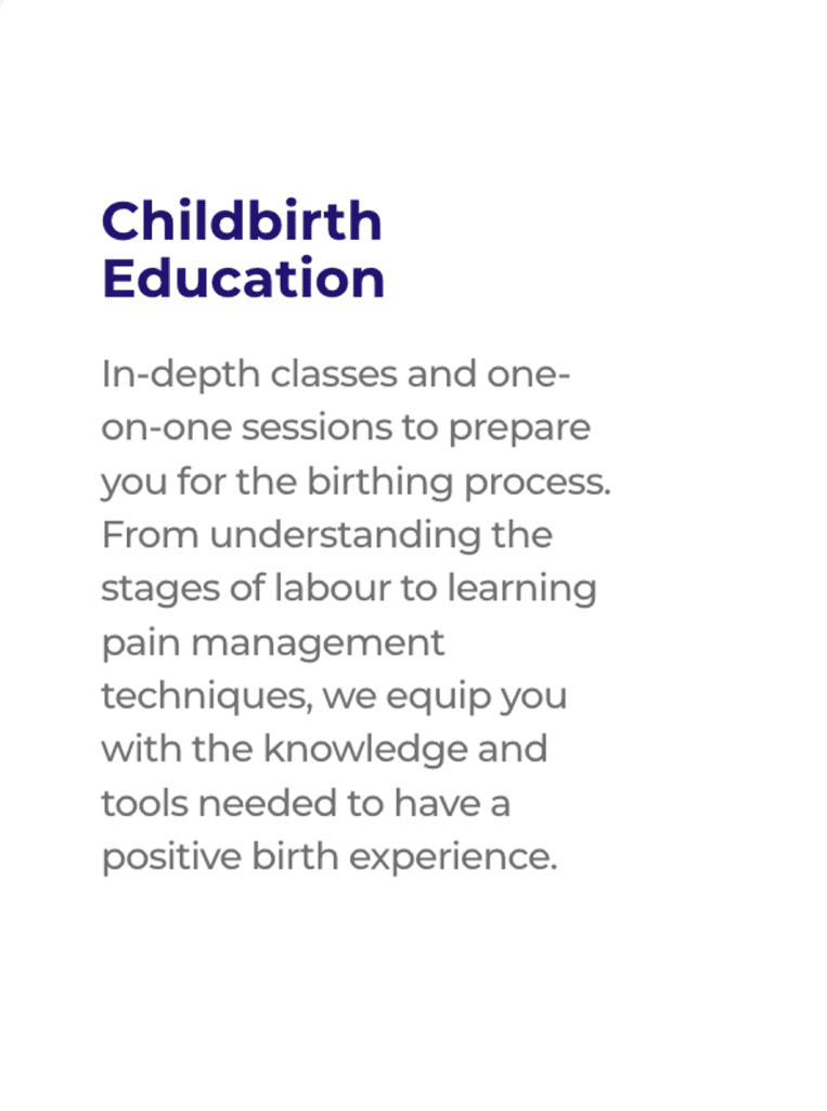 Childbirth Education